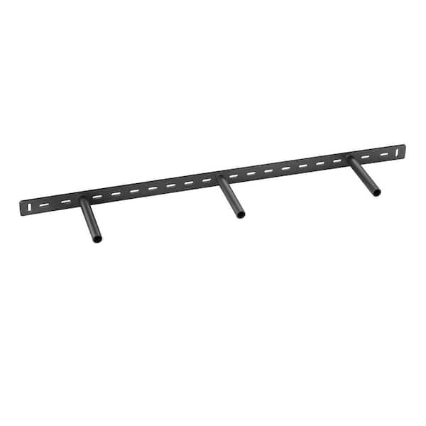 Floating Shelf Bracket 1 Pack, 190 lbs. Weight Capacity, 34 x 6.2 x 1.5 in./863.6 x 157.4 x 38.1 mm, Heavy Duty Black