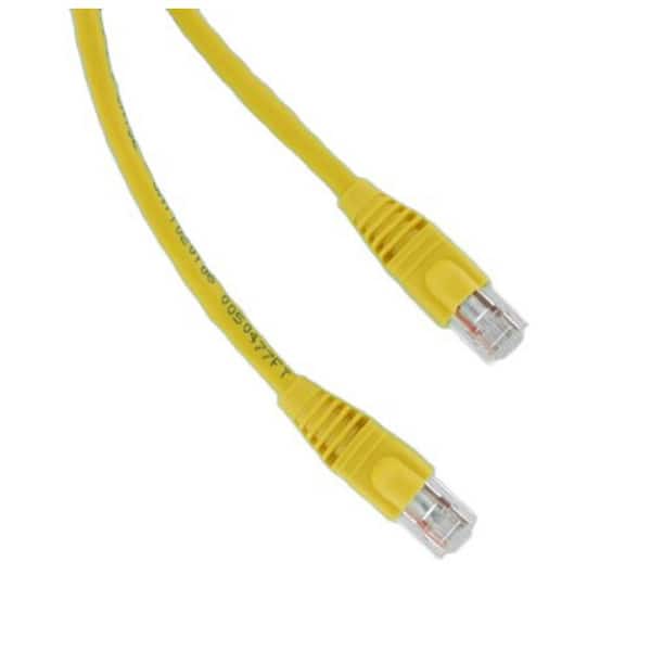 Leviton GigaMax 5 ft. Cat 5e Patch Cord, Yellow