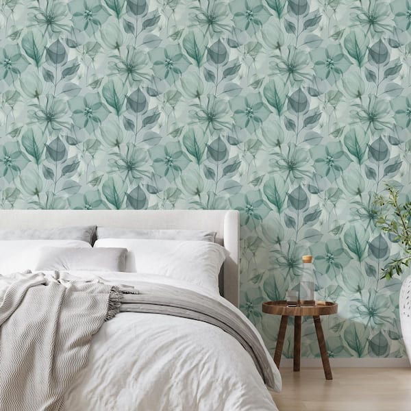 Arlington Aquamarine Wallpaper