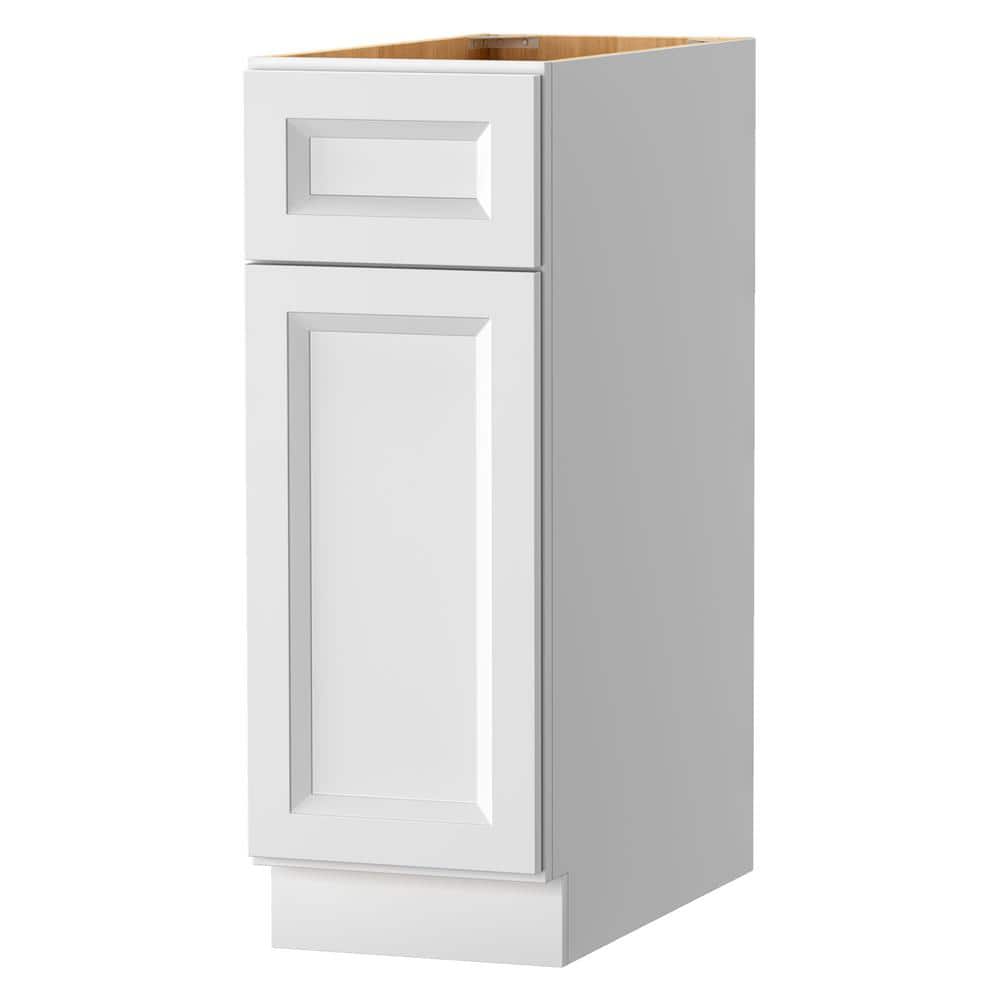 Keyport Shaker 12 in. W x 24 in. D x 34.5 in. H in White Plywood Tool-Free Ready to Assemble Floor Base Kitchen Cabinet price history on PriceWatchPro