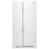 22 cu. Ft. Side by Side Refrigerator in White