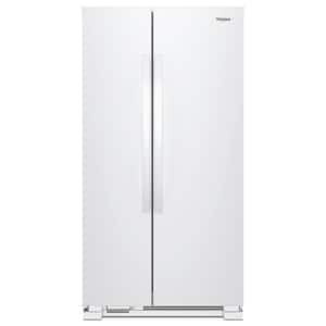 Whirlpool® 20.6 Cu. Ft. White Counter Depth Side-By-Side