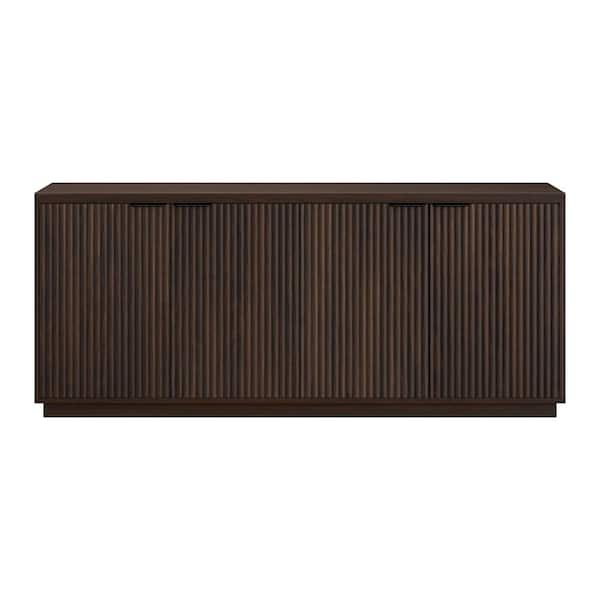 『TEN BUFFA SHT BROWN M』 Meyer&Cross Mansfield Alder Brown MDF 68 in. Buffet Table BF2170
