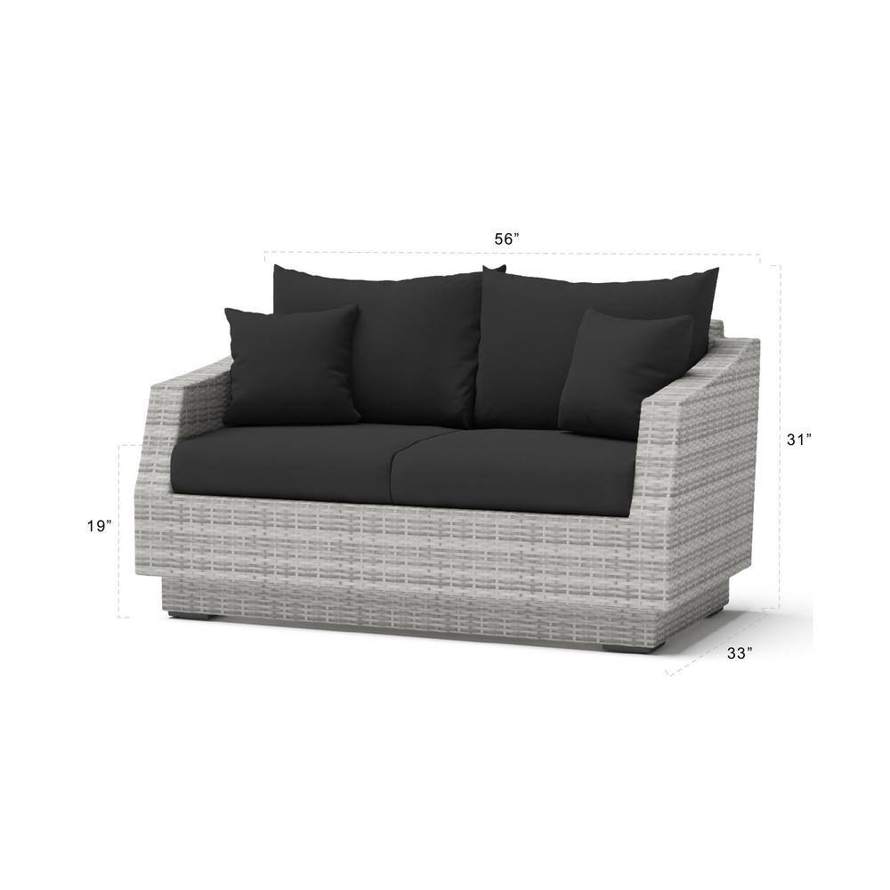 Cannes Maxim 5-Person Beige Outdoor Seating Set with Sunbrella Cushions