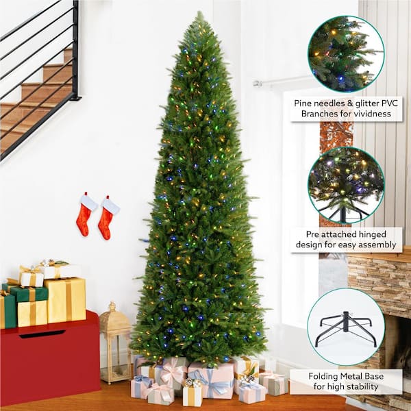 Frosted Sugar Pine® Tree - Adjustable Christmas Trees