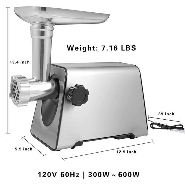 2000 W Electric Meat Grinder with 1 Blade and 3 Plates - Costway