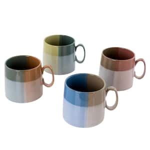 Glasgow 19.5 oz. Fine Ceramic Mug Set (Set of 4)