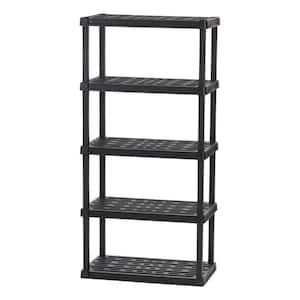 Sterilite Gray 5-Tier Storage Shelf