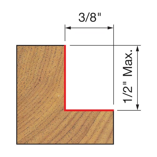DIABLO 1/2 in. Multi-Rabbet Kit DR32504 - The Home Depot