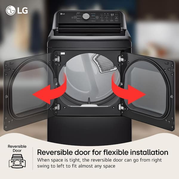 LG 7.3 cu. ft. Ultra Large High Efficiency Vented Gas Dryer with