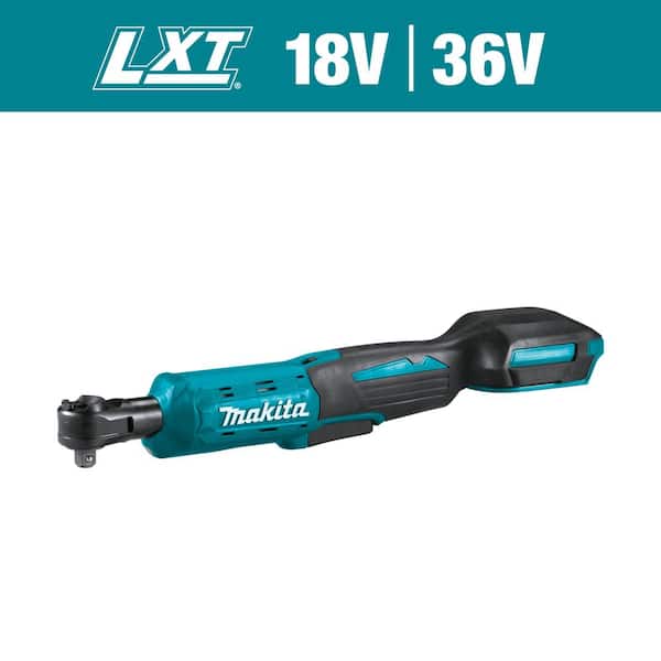 Makita 3/8 in./1/4 in. 18V LXT Lithium-Ion Cordless Square Drive Ratchet (Tool-Only)