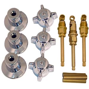 Tub and Shower Rebuild Kit for Central Brass 3-Handle Faucets