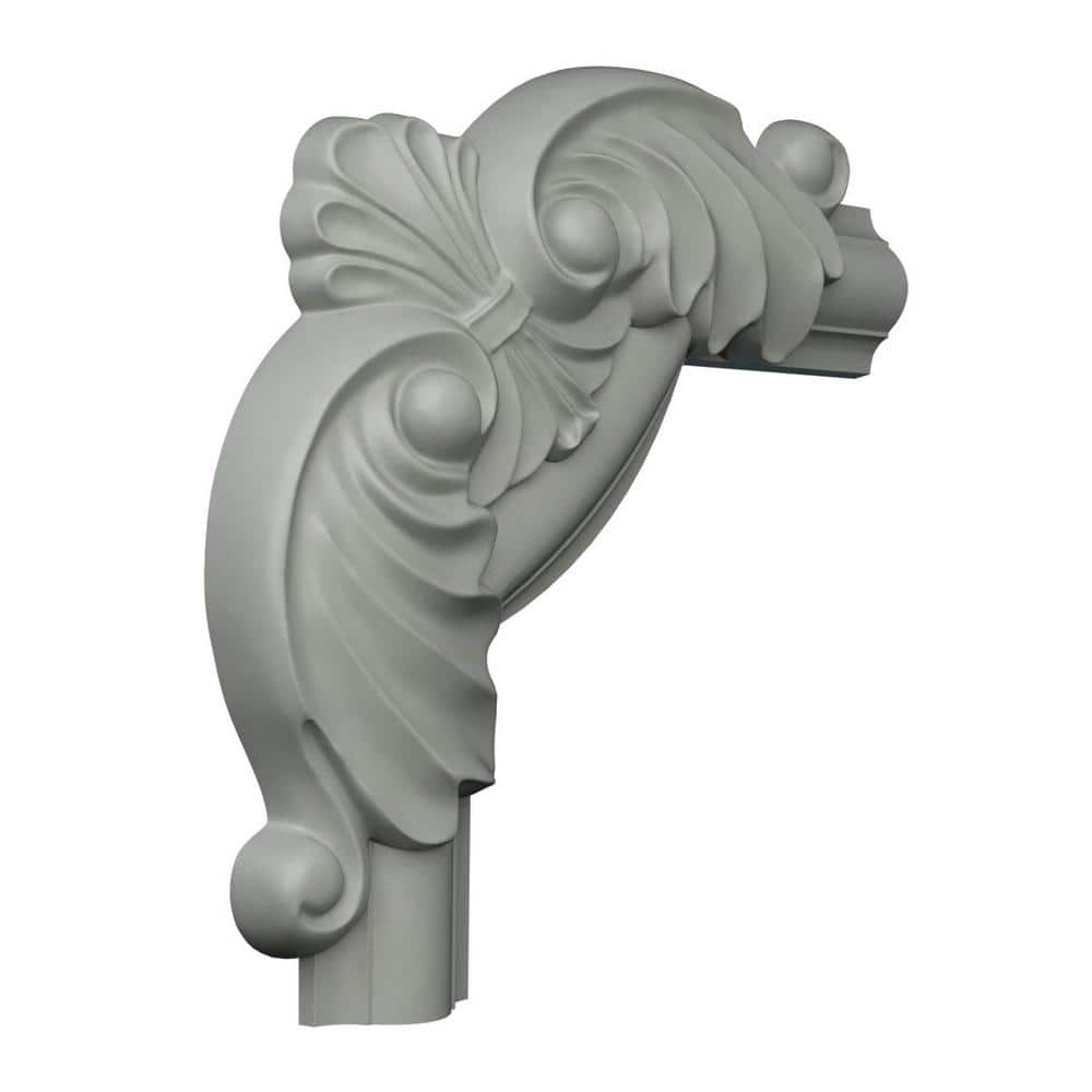 Ashford White Urethane Corner Panel Moulding