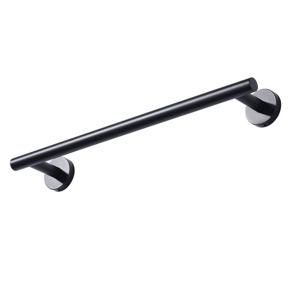 16 in. Wall Mounted Towel Bar Hardware Accessory in Matte Black price history on PriceWatchPro