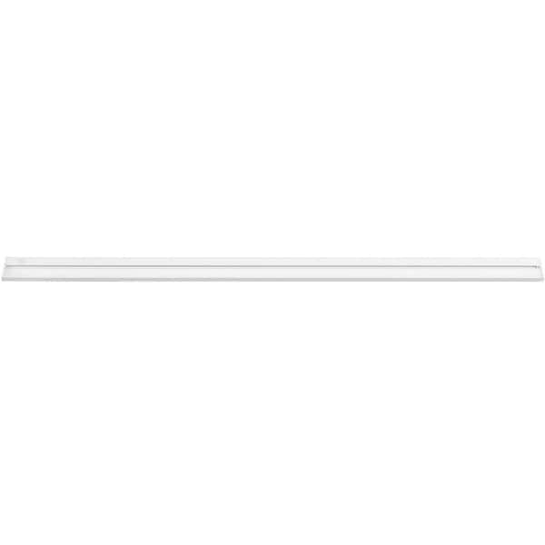Riley 4 in. Hardwired White Integrated LED Under Cabinet Light with White Acrylic Shade