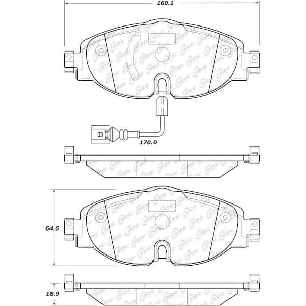 Centric Parts Disc Brake Pad Set