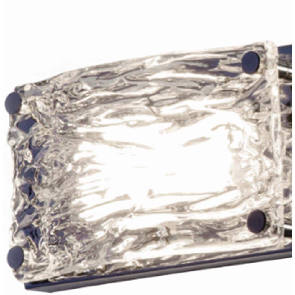 Glacier 22" Polished Chrome LED Bathroom Vanity Light