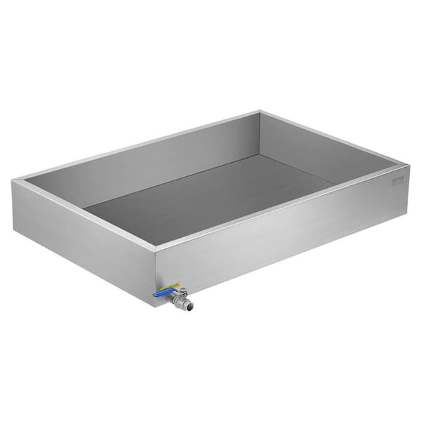 Maple Syrup Evaporator Pan,35 gal. 509 Cups of 8.8 oz. Cookware Set Flat Evaporator Pan with Thermometer Stainless Steel