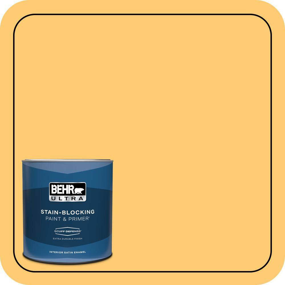 1 qt. #310B-5 Spiced Butternut Extra Durable Satin Enamel Interior Paint & Primer price history on PriceWatchPro