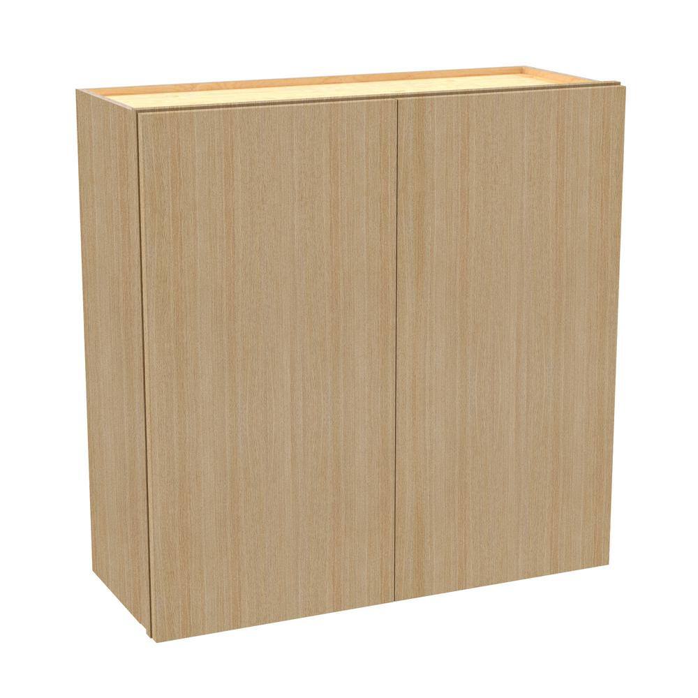 Hargrove 33 in. W x 12 in. D x 36 in. H Assembled Plywood Wall Kitchen Cabi