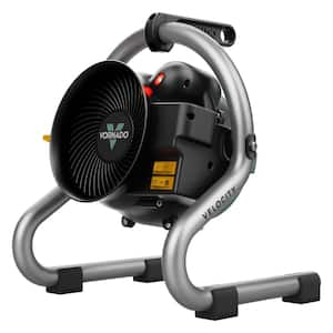 Velocity 1500-Watt HD Heater Fan 5118 BTU Forced Air Electric Portable Heater Furnace Advanced Safety Head Tilt