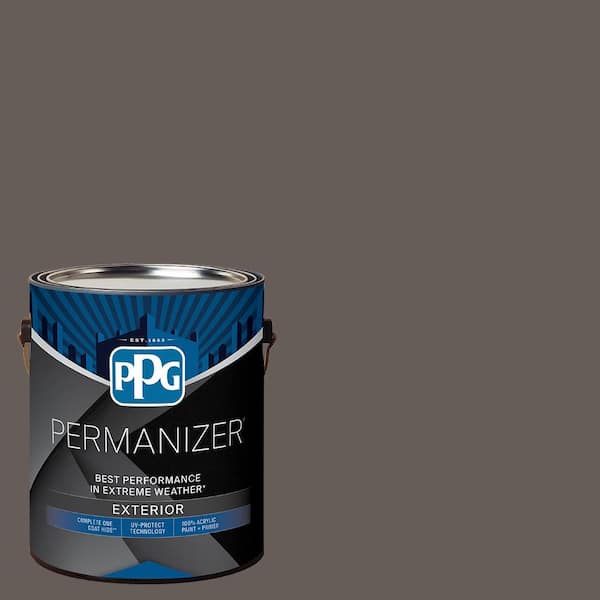 1 gal. PPG1005-6 Oswego Tea Semi-Gloss Exterior Paint