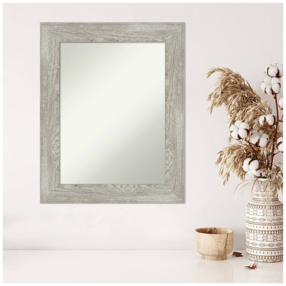 Dove Greywash Medium Rectangular Decorative Wall Mirror