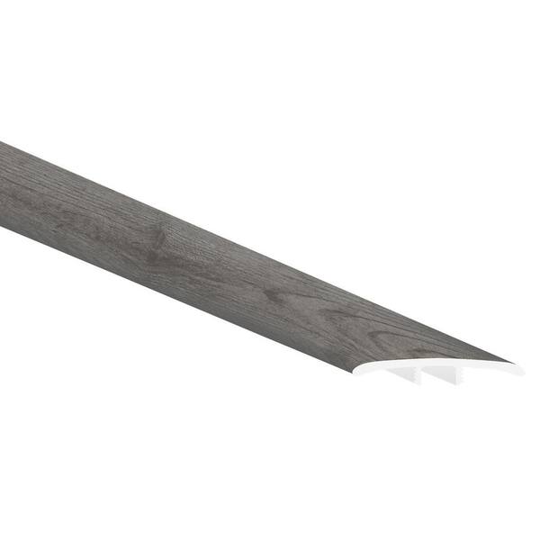 Msi Lush Gray Oak 1 4 In Thick X 1 3 4 In Wide X 94 In Length Luxury Vinyl T Molding Vtthdlusgra T The Home Depot