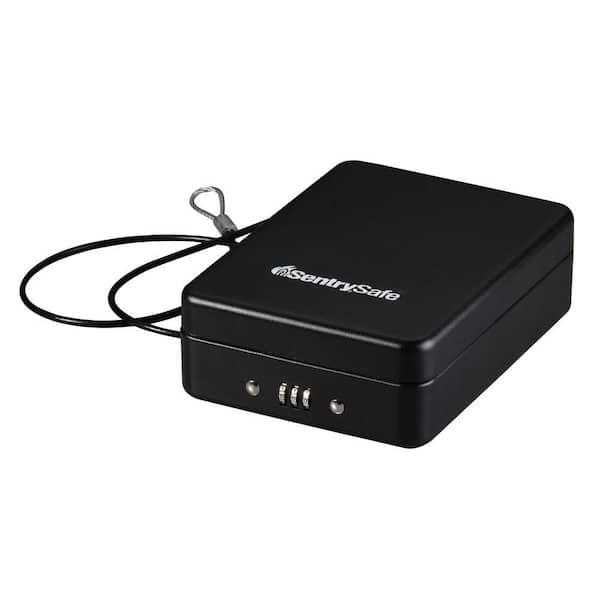 0.05 cu. ft. Portable Safe Box with Combination Lock