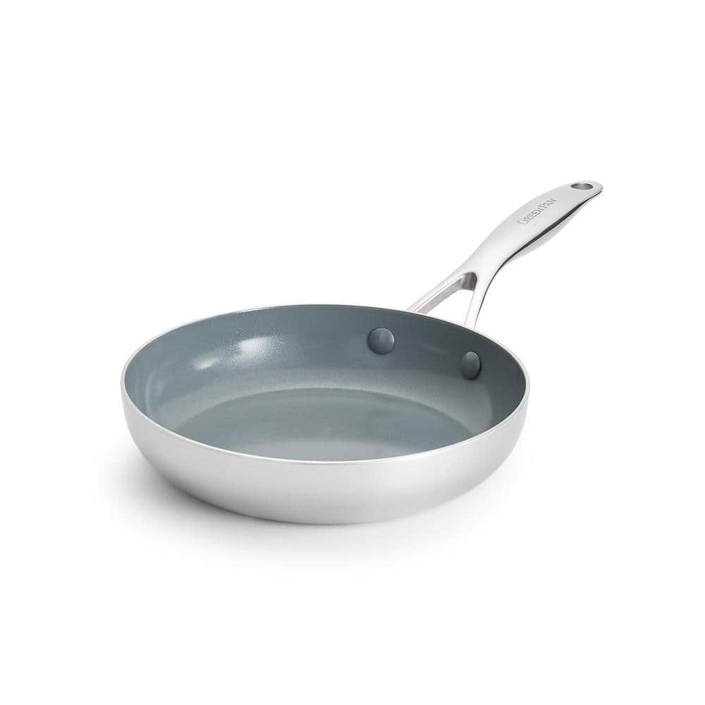 GreenPan Valencia Pro Stainless Steel Ceramic Nonstick 8 in