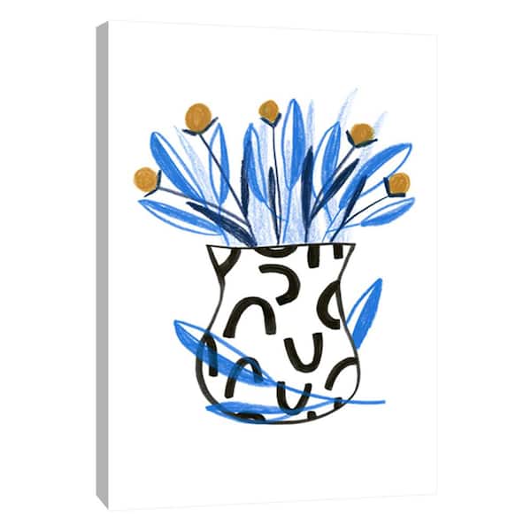 PTM Images 12 in. x 10 in. ''Flowerpot 2'' Printed Canvas Wall Art