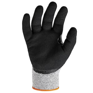 ProFlex 7031-Small Gray Nitrile Coated Cut-Resistant Gloves (144-Pairs)