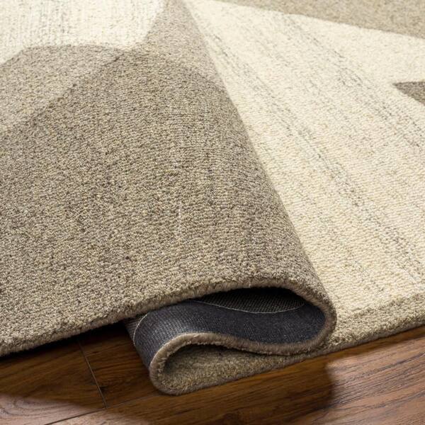 Artistic Weavers 8 X 10 Taupe Indoor Abstract Area Rug in the Rugs