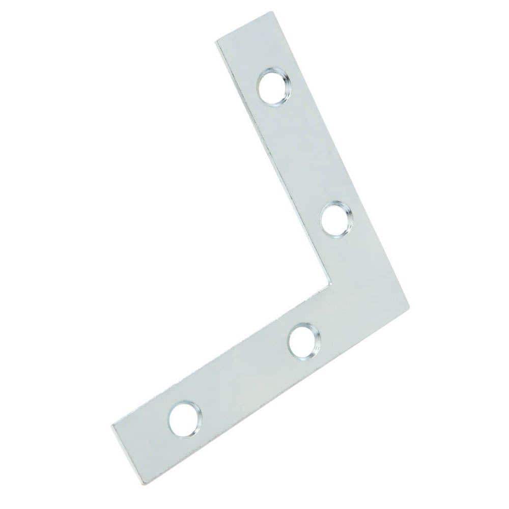 (4-Pack) 2 in. Zinc-Plated Flat Corner Brace price history on PriceWatchPro