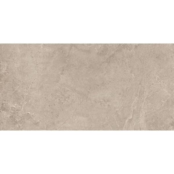 Soreno Taupe 2 cm x 13 in. x 24 in. Matte Porcelain Stone Look Pool Coping Eased Edge (4.34 sq. ft./Case)