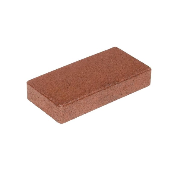 Azek 4 in. x 8 in. Redwood Composite Standard Soldier Course Full Paver