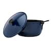 Mason Craft and More 5-Piece Lite Cast Iron Non-Stick Cookware Set in Sodalite Blue