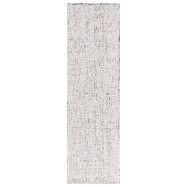 SAFAVIEH Abstract Red/Ivory 2 ft. x 8 ft. Multicolored Marle Runner Rug