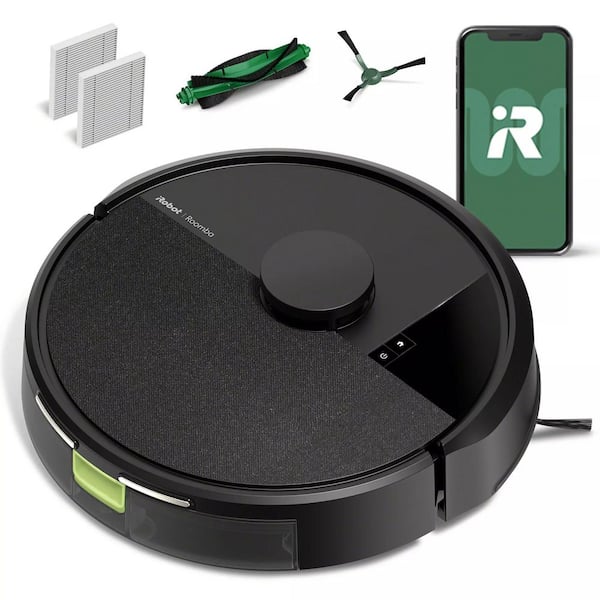 Roomba 105 Vac 13.2 in. Robotic Vacuum with Smart Navigation in Black