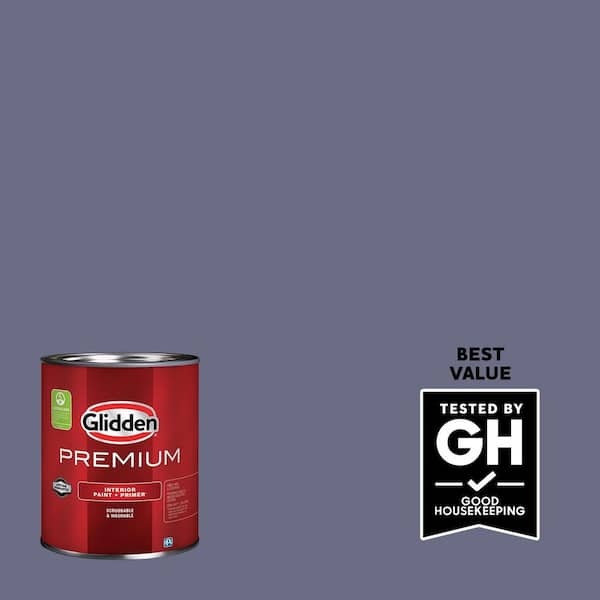 Glidden Premium 1 qt. PPG1169-6 Great Grape Eggshell Interior Paint