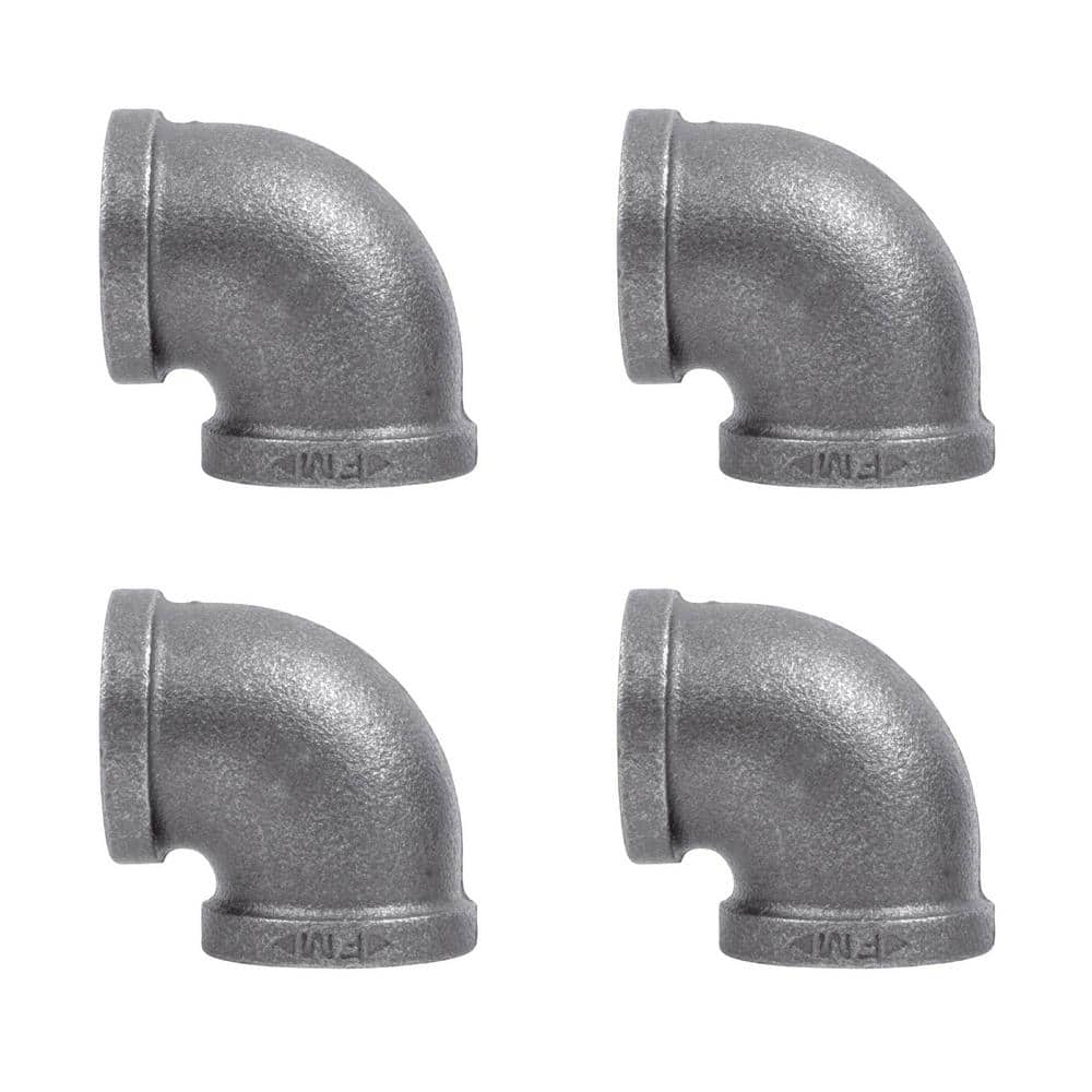 1 in. Black Iron 90° FPT x FPT Elbow Fitting (4-Pack) price history on PriceWatchPro