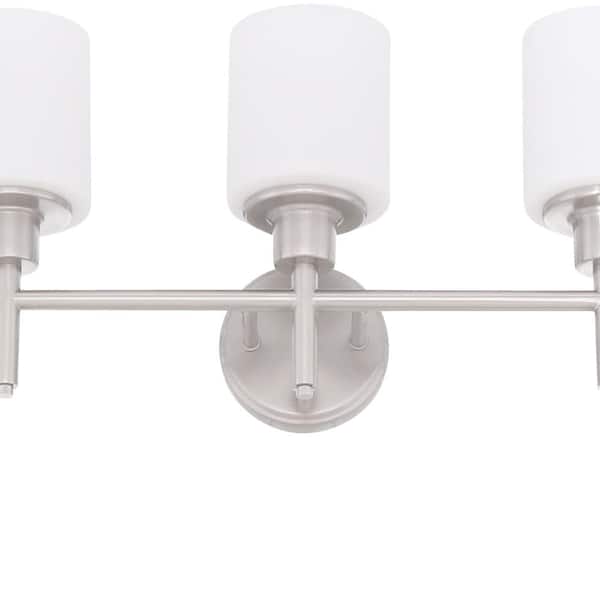 Design House Aubrey 5-Light Brushed Nickel Vanity Light 556225 