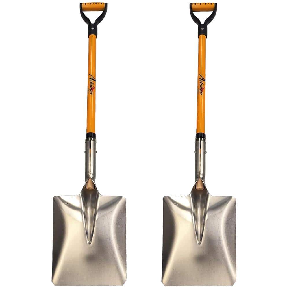 Ashman Online 46 in. L Durable Fiberglass Handle Large Aluminum Square