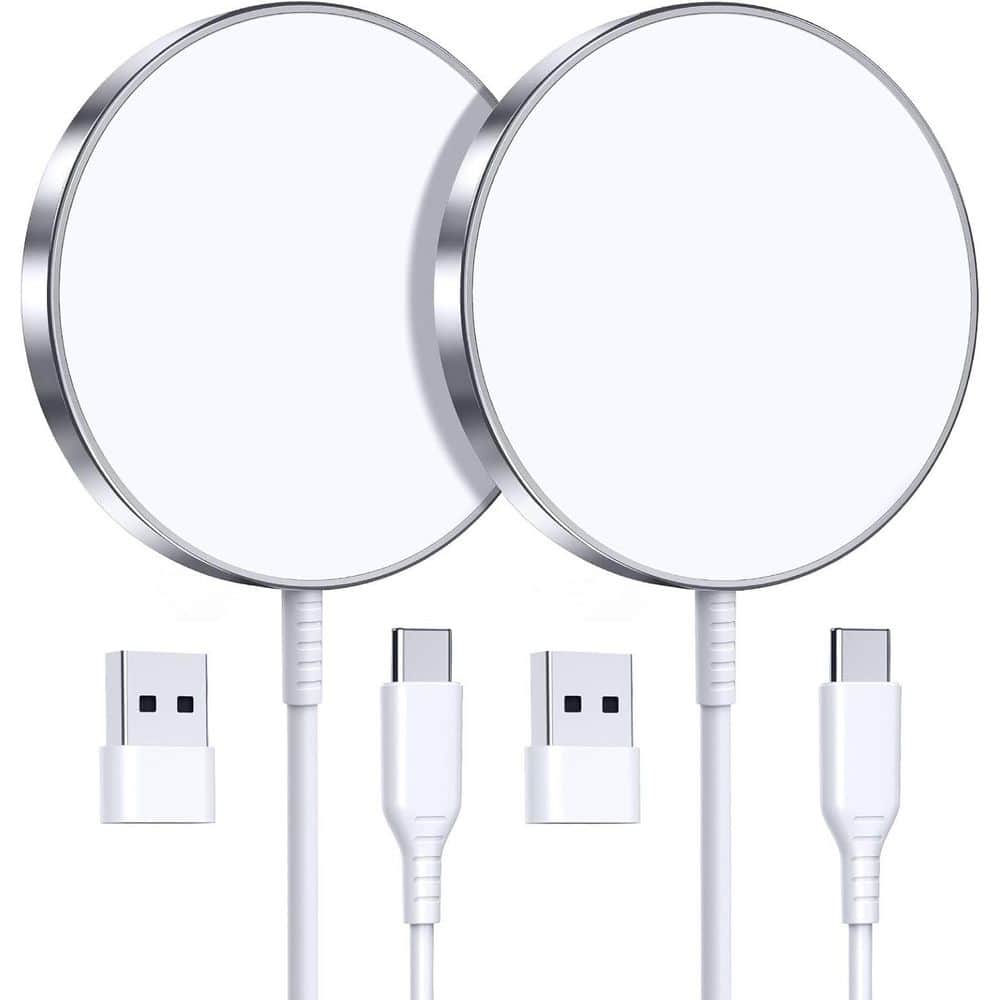Magnetic Wireless 15W Fast Charger iPad 2 Pack for iPhone 16 Pro Max/16 Pro/16 Plus/16/15/14/13/12 Series & AirPods Pro price history on PriceWatchPro