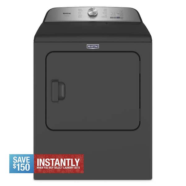 7.0 cu. ft. Vented Pet Pro Gas Dryer in Volcano Black