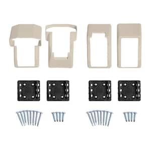 Vanderbuilt/Delray/Bellaire/Vilano Tan Stair Railing Bracket Kit (4-Piece)