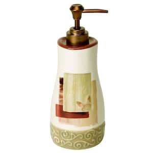 Inspire Freestanding Lotion Dispenser in Parchment