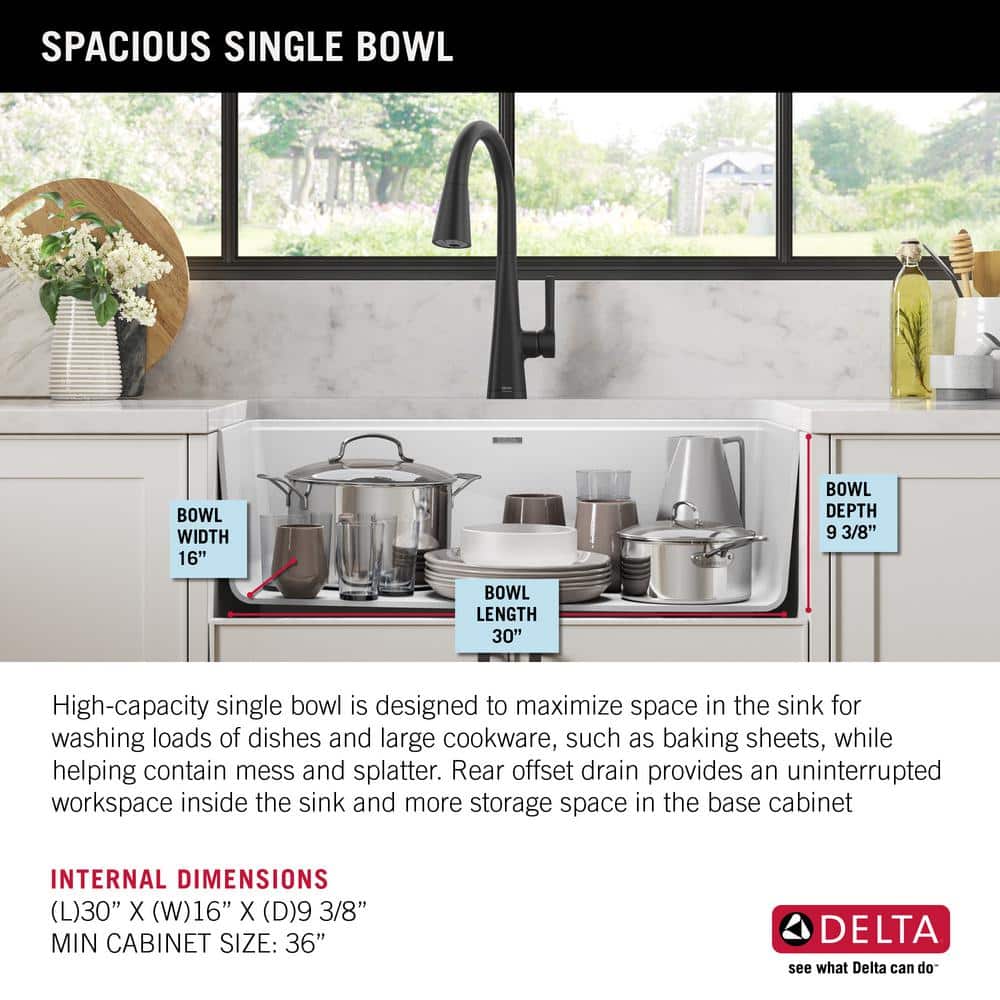 White Granite Composite Drop-in Workstation Kitchen Sink