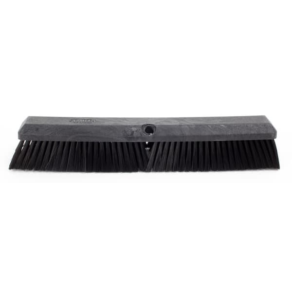 CFS Brands 41890EC03 Sparta 18 in. Black Polypropylene Push Broom Head (12-Pack) - 1
