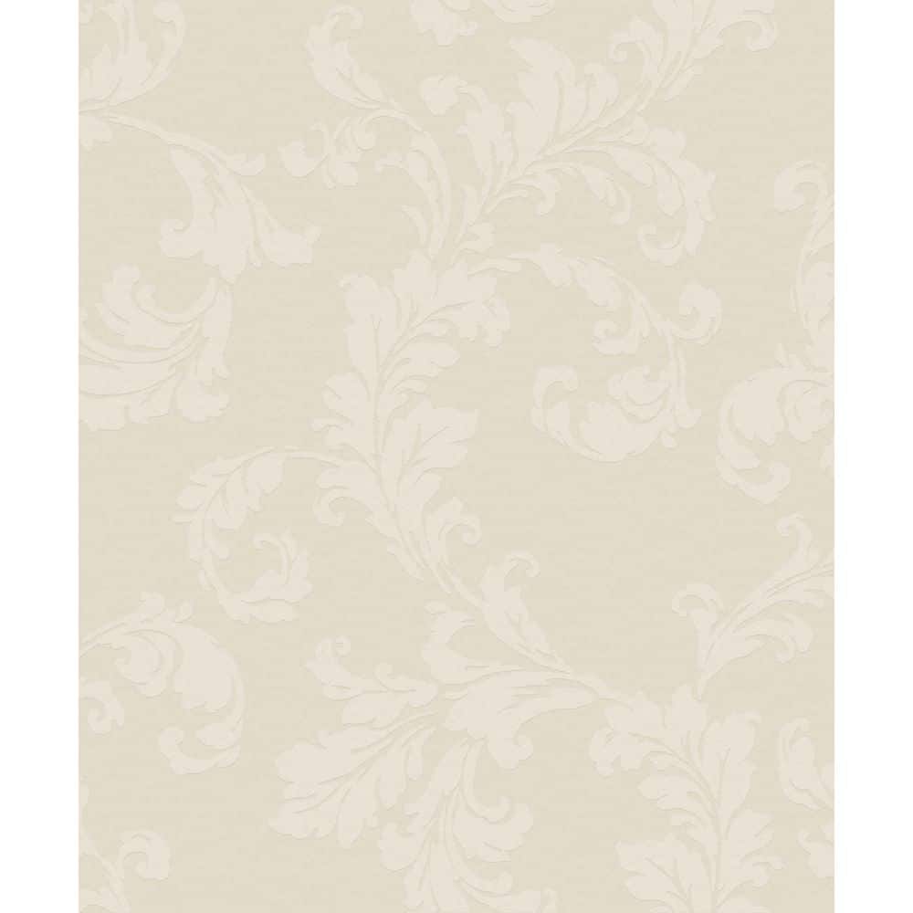 Emporium Collection Pearl Acanthus Trail Embossed Metallic Ink Finish Paper